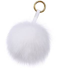 feifanshop Pom Pom Anhänger (Weiß) von feifanshop