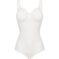 felina Moments Body, bügellos, florale Stickerei, für Damen, weiß, 80D von felina