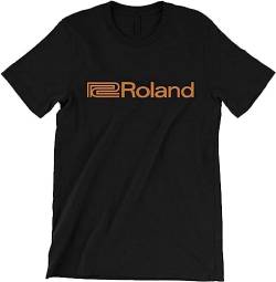 Roland Logo Men T Shirt Electronic Music Equipment Keyboard Synth Boss Rhodes Tee Size L von fengmi