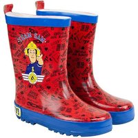 Feuerwehrmann Sam Regenstiefel Wellies Gummistiefel Jungen + Mädchen Gr.31/32 Gummistiefel von feuerwehrmann sam