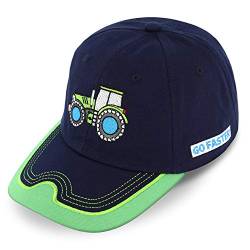 fiebig Kappe mit Stickerei | Baseballcap mit Aufnäher | Kinder Baseballkappe mit Klettverschluss (51, Kiwi) von fiebig