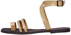 FIND Ankle Strap, Damen Riemchensandalen, Braun (Brown Brown), 41 EU (8 UK) von find.