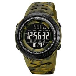 Militär Uhr Herren Tactical Watch Military Watch 5 ATM Wasserdicht Digitaluhr Herrenuhren Armbanduhr Herren Digital Uhr Groß Uhren Männer Jungen Outdoor Stoppuhr Sport Chronograph Herren Sportuhr von findtime