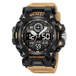 Outdoor Militär Uhr Herren Armbanduhr Digital Seniorenuhr Military Watch Sportuhr Tactical Watch Wasserdicht Digitaluhr Herrenuhren Männer Jungen Senioren Chronograph Herren Stoppuhr Sport Uhren Groß von findtime