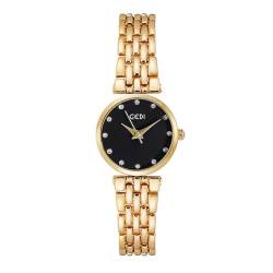 findtime Damenuhr Gold Uhr Damen Gold Armbanduhr Damen Gold wasserdichte im Täglichen Gebrauch von findtime