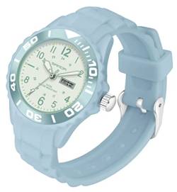 findtime Damenuhr Wasserdicht Krankenschwester Uhr Sport Analog Armbanduhren Klein Einfach Lässig Damenuhr Tag Datum Armbanduhr Silikon Uhr mit Sekundenzeiger, Blau, Damenuhr von findtime