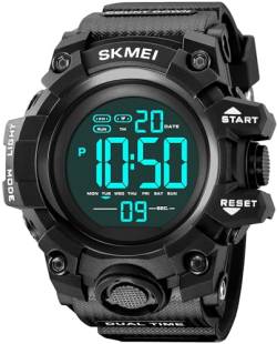 findtime Sport Digital Uhren Herren Militär Uhr Großes Display 5ATM wasserdichte Herrenuhr mit Stoppuhr Wecker Coutdown LED Armbanduhr Herren 12/24H Outdoor Uhren für Männer von findtime