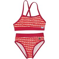 Bikini BIKINIT in water red von finkid