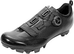 fizik X5 Terra Mountainbike-Schuh – Adaptive Passform, Carbonfaser, Microtex, Unisex Herren, X5 Terra, schwarz, 47 von fizik