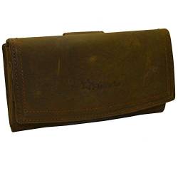 flevado Buisness Damen Brieftasche Vintage Hand Made mit RFID Schutz von flevado
