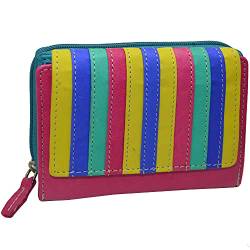 flevado Trend Geldbörse Multifarben Damen Brieftasche knallig bunt von flevado