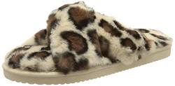 flip*flop Damen crossfur Leo 2 Hausschuh, Soft beige, 41 EU von flip*flop