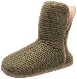 flip*flop Damen knitfolded Hausschuh, Taupe, 40 EU von flip*flop