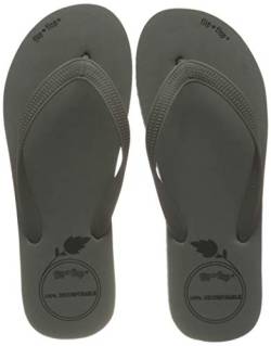 flip*flop Originals Eco Unisex Zehentrenner, Grau (steel 0170), 37 EU von flip*flop