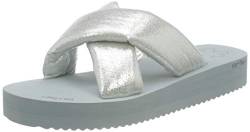 flip*flop Plateau Chic Damen Sandalen, Grau (lt grey/silver 0350), 39 EU von flip*flop