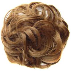 floatofly Messy Hair Synthetic Hair Extensions Wellige Donut Mode Frauen Welliges Lockiges Haar Brötchen Synthetische Knospenverlängerung Chignon Perücke 17 von floatofly