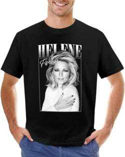 Funny Gift Helene Fischer T-Shirt Anime t-Shirt Short t-Shirt Mens Clothing Size 3XL von fois