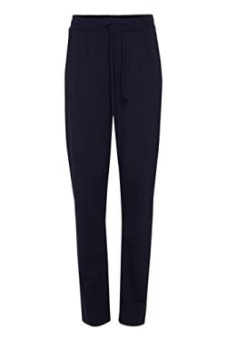 fransa 20605622 Damen Stoffhose Chinohose Sweatpants Relaxhose mit Stretch und Kordeln Regular Fit, Größe:S, Farbe:(NOOS) Dark Peacoat (60468) von fransa