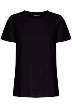 fransa Damen Shirt T-Shirt Basic 20605388, Größe:M, Farbe:Black (60096) von fransa