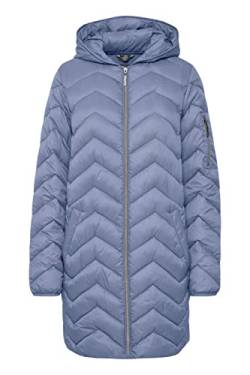 fransa FRBAPADDING 7 Outerwear Damen Steppjacke Übergangsjacke Jacke Steppjacke gefüttert mit Kapuze, Größe:M, Farbe:Infinity (174015) von fransa