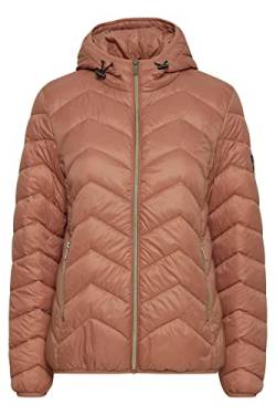 fransa FRBAPADDING Damen Steppjacke Übergangsjacke Jacke Kapuze mit Gummizug leicht gefüttert, Größe:S, Farbe:Cedar Wood (171525) von fransa