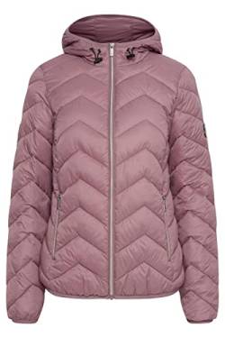 fransa FRBAPADDING Damen Steppjacke Übergangsjacke Jacke Kapuze mit Gummizug leicht gefüttert, Größe:XS, Farbe:Grape Shake (182109) von fransa