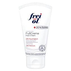 frei öl Hydrolipid FußCreme, 24h Feuchtigkeit und Regeneration der Hautschutzbarriere, gegen Hornhaut, dermatologisch getestet, vegan, 75 ml von frei öl