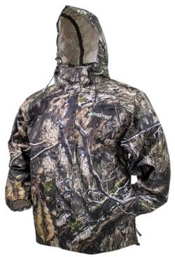 FROGG TOGGS Herren Classic Pro Action Regenjacke, wasserdicht, atmungsaktiv, Mossy Oak DNA, XX-Large von frogg toggs