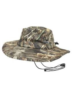 frogg toggs Herren Standard Bucket Hat, wasserdicht, atmungsaktiv, Sonnenschutz, Realtree MAX-7 von frogg toggs