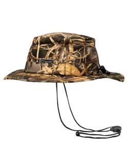 frogg toggs Standard Boonie Hut, wasserdicht, atmungsaktiv, Sonnenschutz, Realtree MAX-7, Einheitsgröße von frogg toggs