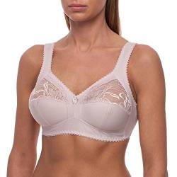 frugue Damen BH ohne Bügel Minimizer Große Größen Beige EU 75F von frugue