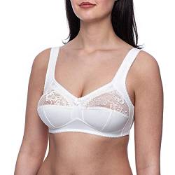 frugue Damen BH ohne Bügel Minimizer Große Größen Champagner EU 110F von frugue