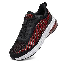 frysen Herren Damen Sportschuhe Fitness Schuhe Running Sneaker Sport Sneakers Laufschuhe Trekkingschuhe.Red black40 von frysen