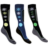 Skisocken Kinder Skisocken Wintersocken Kniesstrümpfe Kompressionssocken (Beutel, 3 Paar) mit extra starker Polsterung höchste Wärmeisolation Damen,Herren und Kinder Skisocken Snowboard Extreme Socken von gabriel najdorf