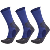 Wandersocken Trekkingsocken mit mittelstarker Polsterung Coolmax funktionsocken sport socken damen outdoor socken herren funtionsocken (Beutel, 3 PAAR) von gabriel najdorf