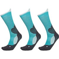 Wandersocken Trekkingsocken mit mittelstarker Polsterung Coolmax funktionsocken sport socken damen outdoor socken herren funtionsocken (Beutel, 3 PAAR) von gabriel najdorf