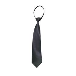 Krawatte für Männer und Frauen, Krawatte für Jungen und Mädchen, Anzüge, 5 cm, SolidTies Girls Gravatas Gummikrawatte Tiie vorgebundene Slim von generic