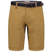 Geographical Norway Chinos Chino Shorts kurze Hose Bermuda Knielang Stoff bequem mit Gürtel short von geographical norway