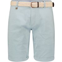 Geographical Norway Chinos Chino Shorts kurze Hose Bermuda Knielang Stoff bequem mit Gürtel short von geographical norway