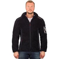 Geographical Norway Fleecejacke Herren Hoodie batufour (1-St) besonders weicher Stoff von geographical norway