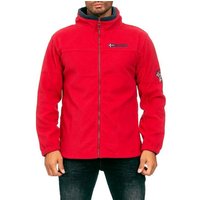 Geographical Norway Fleecejacke Trekking Outdoor Jacke batamazonie (1-St) mit eingelassener Kapuze von geographical norway