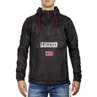 Geographical Norway Funktionsjacke Herren Windbreaker badowncity (1-St) mit Kapuze von geographical norway