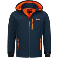 Geographical Norway Softshelljacke Herbst Frühlings Jacke Softshell Jacke Outdoor Regen Übergangs Jacke von geographical norway