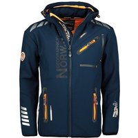 Geographical Norway Softshelljacke Herren Outdoor Herbst Regenjacke Jacke brroyaute (S bis 7XL, 1-St) Mit Kaputze von geographical norway