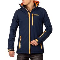 Geographical Norway Softshelljacke Outdoor Jacke batexico Men (1-St) zum Wandern mit Kapuze von geographical norway