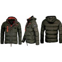 Geographical Norway Steppjacke Geographical Norway Herren Winter Jacke Gesteppte Jacke warme gefütterte Parka Steppjacke von geographical norway