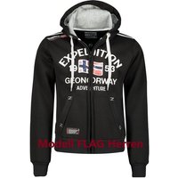 Geographical Norway Sweatjacke Sweatjacke Sweater Sweat Shirt Hoodie Übergangs Jacke Herbst Winter von geographical norway