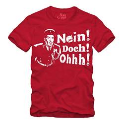 Nein ! Doch ! Ohhh ! - Rot T-Shirt Louis de Funes Balduin Saint Tropez Fantomas (L) von gestofft