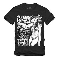 Santanico Pandemonium - T-Shirt Titty Twister from Dusk Till Dawn (Schwarz, M) von gestofft