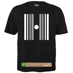 Dopplereffekt - Herren T-Shirt für Geeks mit Spruch Motiv aus Bio-Baumwolle Kurzarm Rundhals Ausschnitt, Größe M von getDigital
